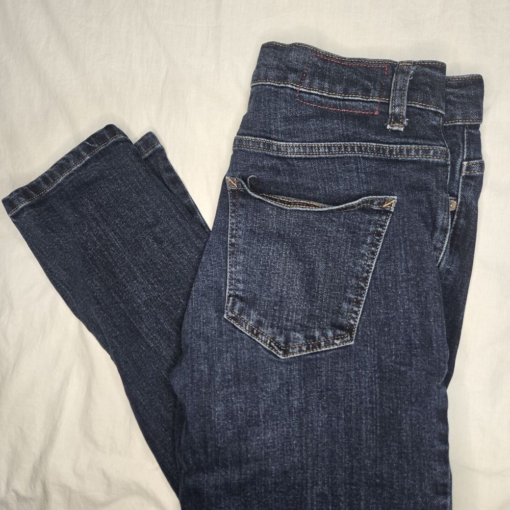 Marine Layer Jeans Original Slim Measures 29X28‎ Blue Denim Medium Wash